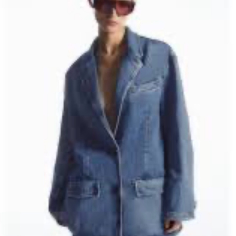 NWT - COS Blue Denim Jacket